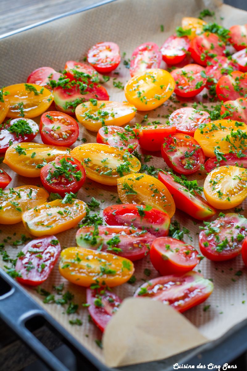 Tomates confites